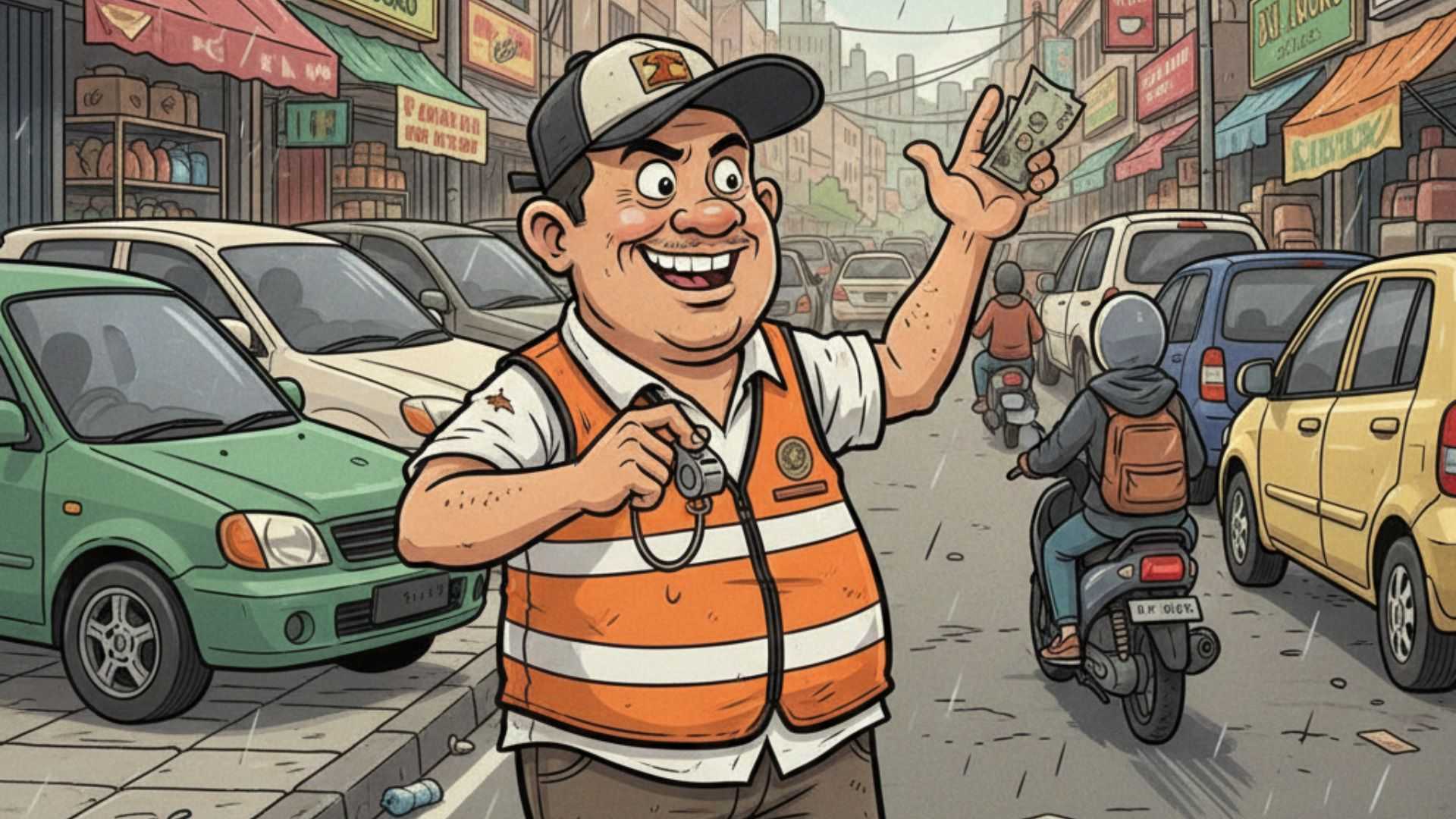 Resahkan Warga dan Wisatawan, Polres Garut Amankan Juru Parkir Liar di Kawasan Strategis Kota